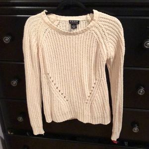 Soft cream sweater